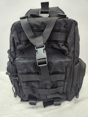 Black Tactical Sling Bag for Men - Rugged Everyday Carry